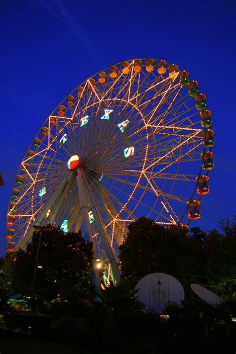Texas Star Ferris Wheel At Dusk Brandon Marshall Flickr