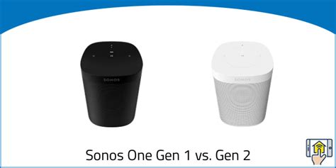 Sonos One Gen 1 Gen 2