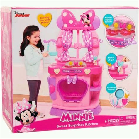 Disney Minnie Mouse Sweet Surprises Kitchen New Juguetes Noel