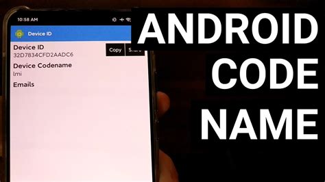 How To Figure Out The Android Codename With Adb Youtube