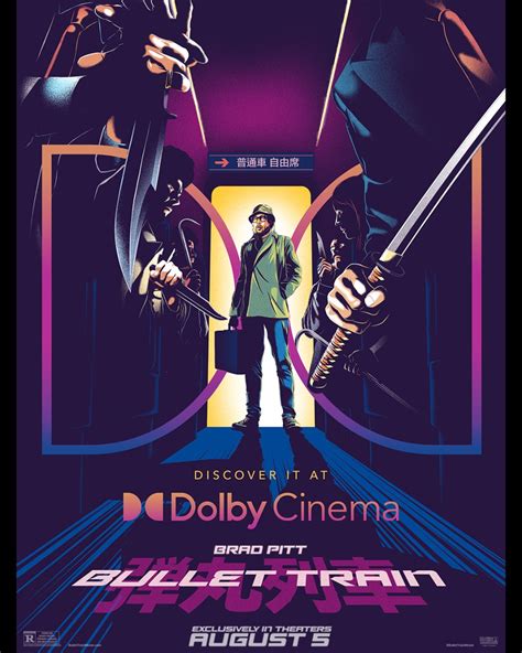 New Dolby Poster Released For ‘bullet Train Nerds And Beyond