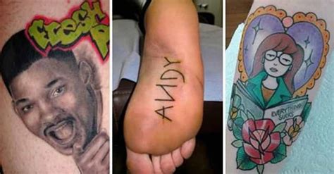 90s Tattoos Funny Tattoos From 90s Pop Culture Photos