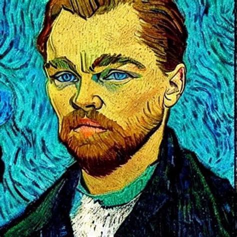 Leonardo Dicaprio By Van Gogh Openart