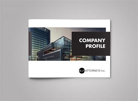 Background Construction Company Profile Cover Page Design Foto Kolekcija