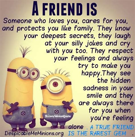 Funny quotes about love and friendship daily inspiration quotes. Despicable Me Quotes Friendship. QuotesGram