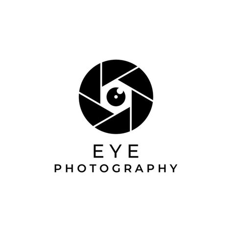 Premium Vector Eye Photography Camera Logo Design