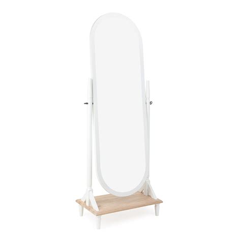 Pinner Floorstanding Mirror Flint White | Floor standing mirror, Contemporary mirror, Mirror
