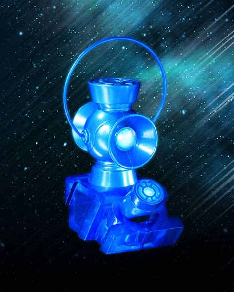 Blue Lantern 14 Scale Power Battery And Ring Prop Danz Comix And