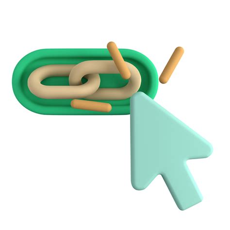 Click Link 3d Icon 26553347 Png