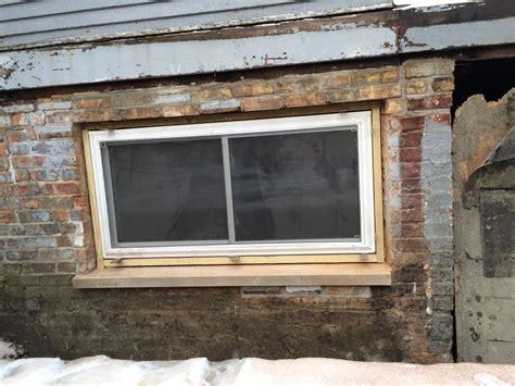 6 use shims to center new window in the opening. Back Basement Window | Two Flat: Remade