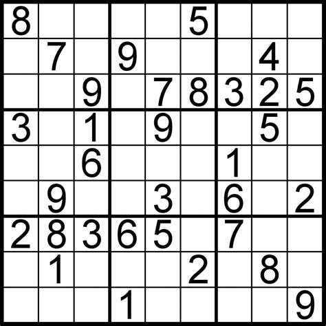 Mathematics Of Sudoku Wikipedia Printable Web Sudoku Printable