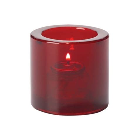 Red Round Votive Candle Holders Table Lighting Mbs Wholesale