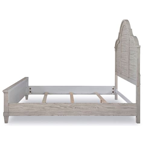 Legacy Classic Belhaven 9360 4105k Modern Farmhouse Queen Arched Panel Bed Corner Furniture