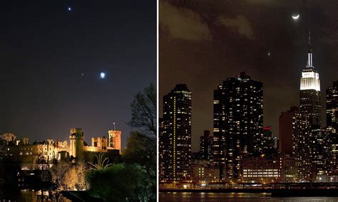 Spectacle In The Sky As Venus And Jupiter Put On A Show