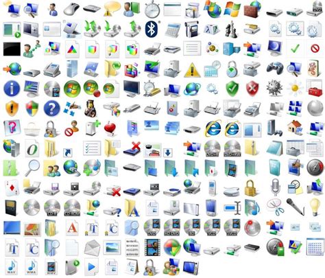 Windows Icons The Cwindowssystem32imageresdll File