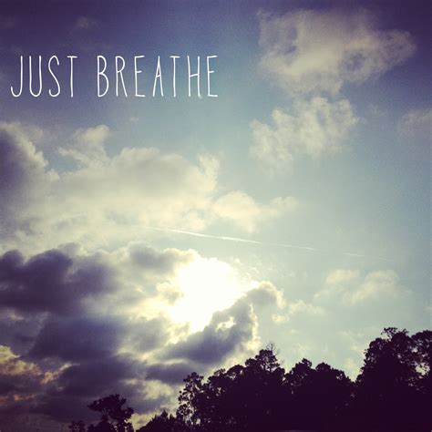 Just Breathe Quotes Quotesgram