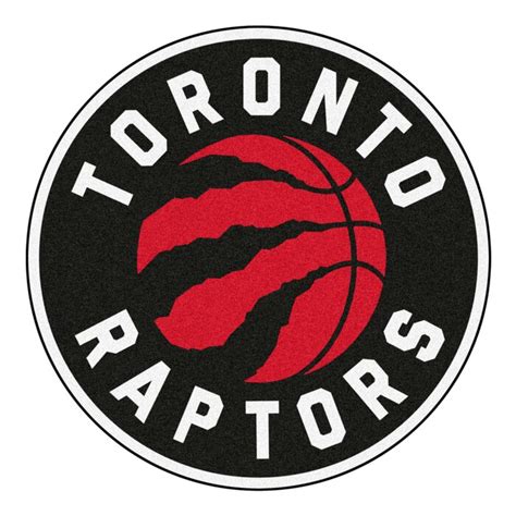 Fanmats Nba Toronto Raptors Roundel 27 In X 27 In Non Slip Indoor