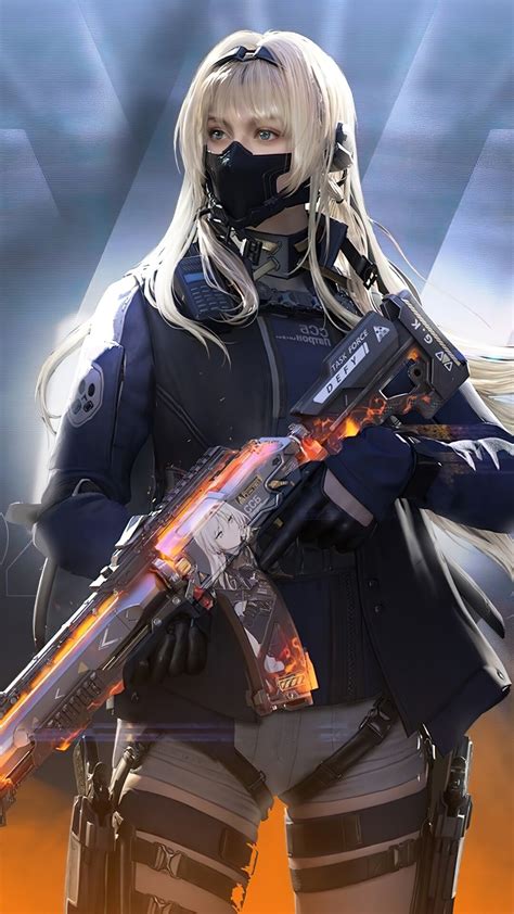 Call Of Duty Mobile Codm Video Game Call Of Duty Girls Frontline Hd Phone Wallpaper Rare