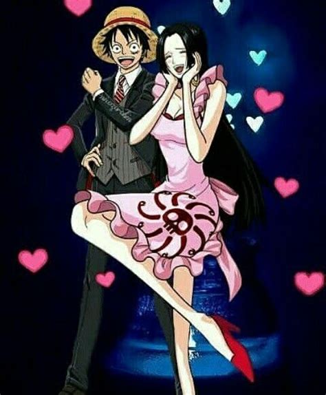 Luffy Love Hancocka Hình ảnh Anime Cặp đôi