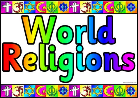 World Religions Summary Sheets Teaching Resources