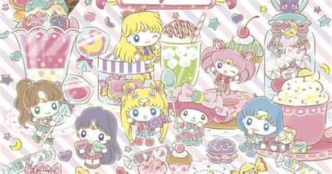 Sailor Moon And My Melody Set Up Sweet Collab Cafe Event News