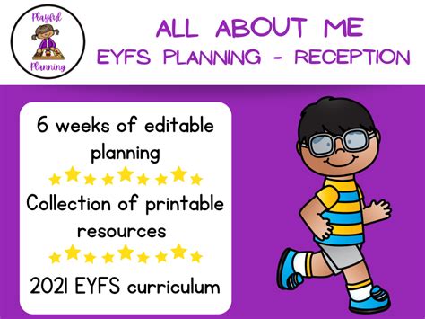 All About Me Eyfs Reception Planning And Resources Teaching Resources