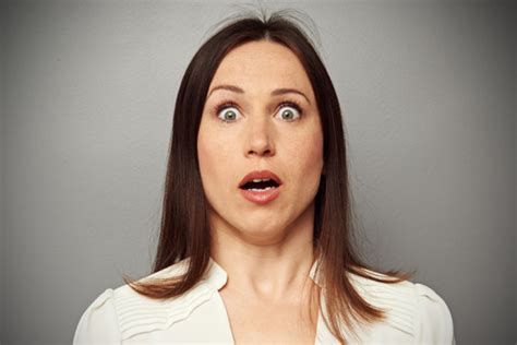 Women With Shocked Face