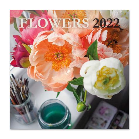 Buy Official Flowers 2022 Wall Calendar 2022 Calendar 12 X 12