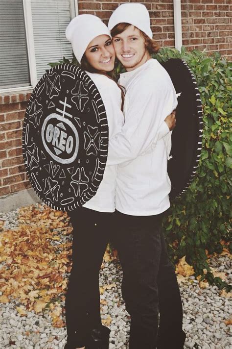 Cute Couples Halloween Costumes Best Ideas For Duo Costumes Oreo Costume Meme Costume