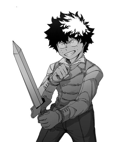 My Hero Academiafantasy Deku By Kitsumarii On Deviantart