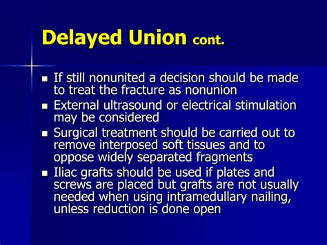 Ppt Delayed Union And Nonunion Of Fractures Powerpoint Presentation