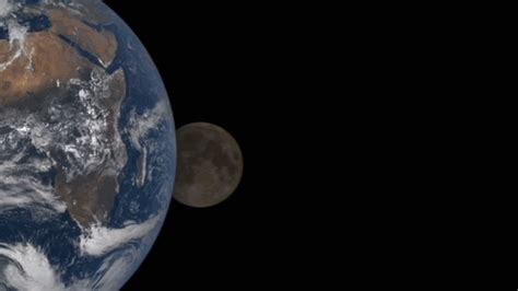 Dscovr Satellites Million Mile Camera Captures Lunar Eclipse Lunar