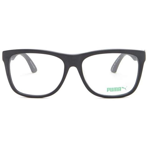 Puma 56mm Squared Optical Glasses 50 Liked On Polyvore Featuring Accessories Eyewear