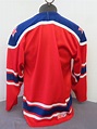 Vintage Russian Red Army Hockey Jersey - CSKA Moscow - By CCM - Men's ...