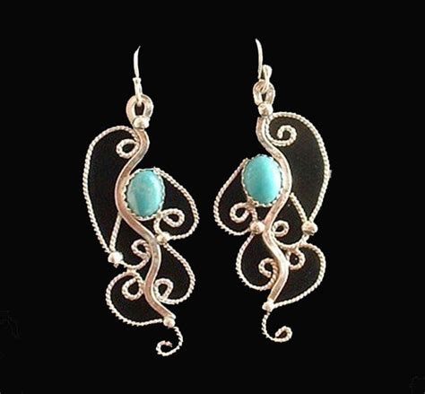 Sterling Silver Earrings Filigree With By RadiantOriginals On Etsy