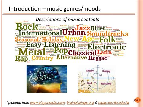 Ppt Timbre And Modulation Features For Music Genremood