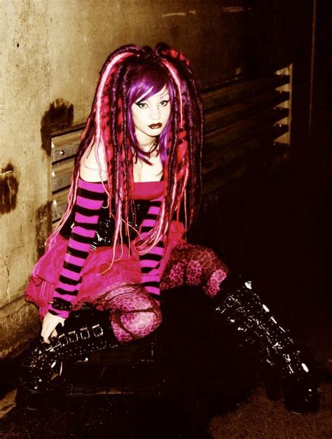 Pink Cyber Goth By Violetmorphine At Violetmorphinedeviantart