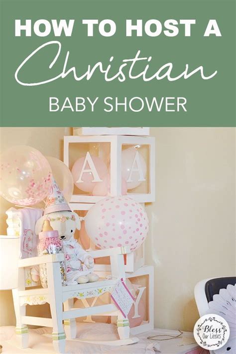 Christian Baby Shower Party Ideas In 2020 Christian Baby Shower Baby