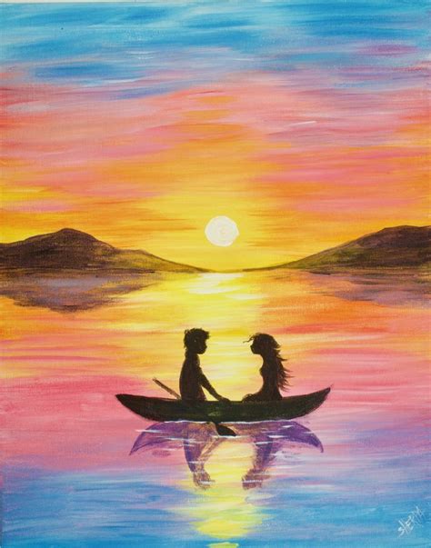 Seriously 15 Reasons For Beach Sunset Painting Simple Or You Could
