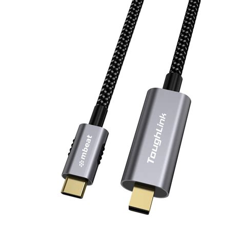 Toughlink 1 8m Braided Usb C To Mini Displayport Cable