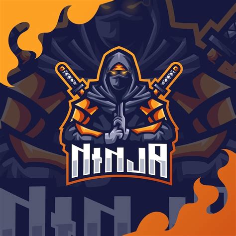 Premium Vector Ninja Mascot Logo Esport Premium Vector