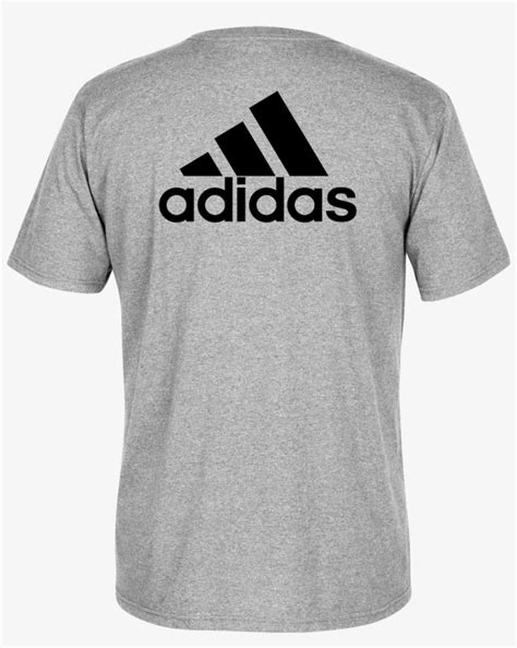 Adidas Logo Back Tee Adidas T Shirt Png 1034x1250 Png Download Pngkit