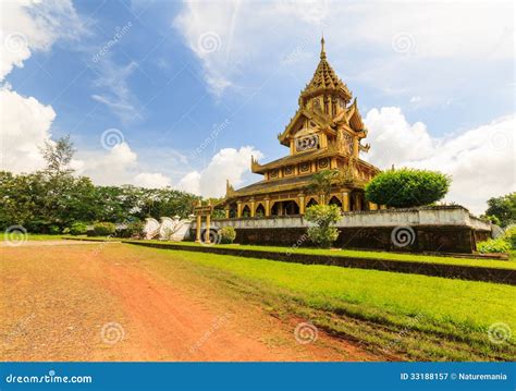 Royal Palace Myanmar Stock Image Image Of Myanmar Famous 33188157