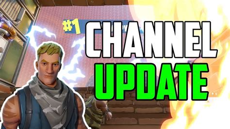 Yes, youtube made their own official channel. FORTNITE CHANNEL UPDATE! - Fortnite Battle Royale Gameplay ...