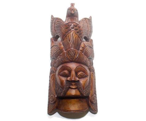 Sri Lankan Handmade Ancient King Wood Carving 12 Home Etsy Uk