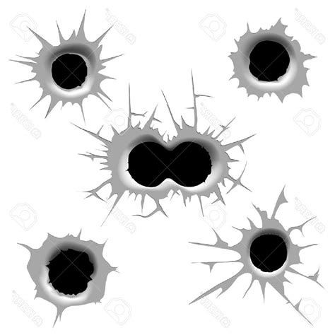 Bullet Hole Clipart Never Inthe