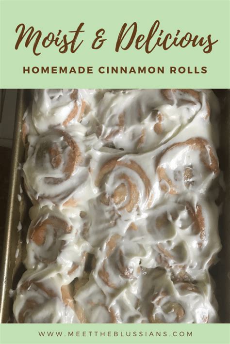 Homemade Moist Cinnamon Rolls Ksenfully Good