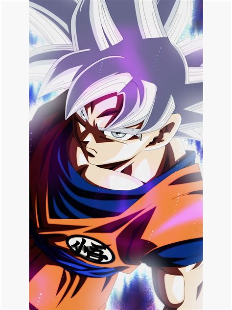 Goku Ultra Instinct Mastered Sticker For Sale By Jarmstrong93