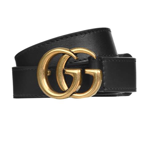 Gucci Marmont Gg Slim Belt Women Belts Flannels