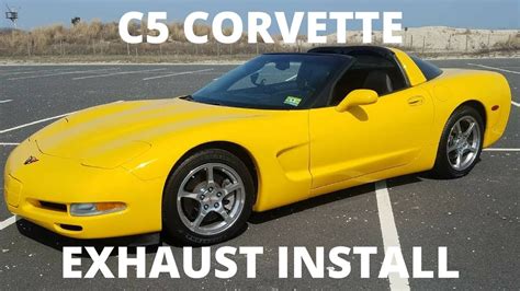 6th C5 Corvette Mod Texas Speed Headers And Bandb Bullets Installation